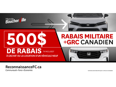 RABAIS MILITAIRE CANADIEN !
