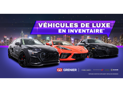 NOS VÉHICULES DE LUXE !