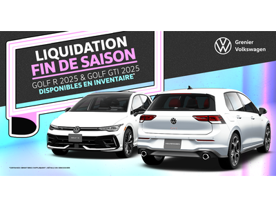 GOLF GTI ET R 2025!