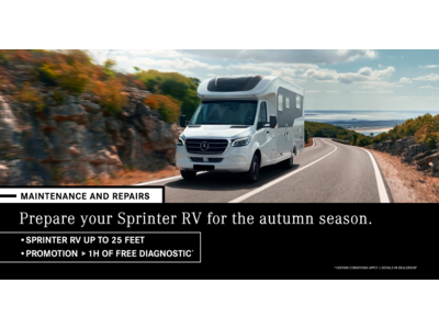 MAINTENANCE AND REPAIRS OF YOUR SPRINTER RV !