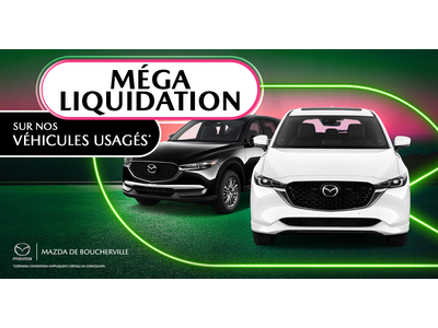 MÉGA LIQUIDATION SUR NOS VÉHICULES USAGÉS !