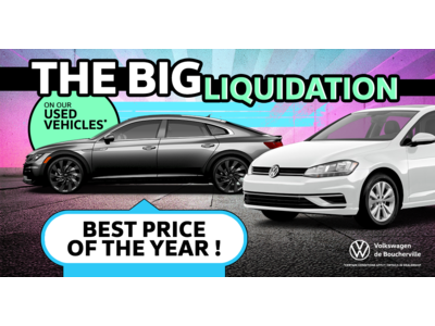 THE BIG LIQUIDATION !