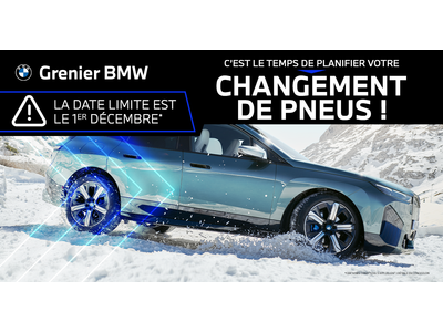 C'EST LE TEMPS DE PLANIFIER VOTRE CHANGEMENT DE PNEUS !