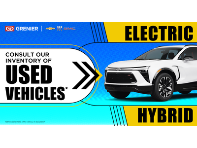 USED ELECTRIC AND HYBRID VEHICLES !