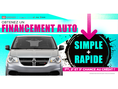 OBTENEZ UN FINANCEMENT AUTO !