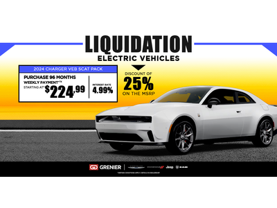 LIQUIDATION ON OUR ELECTRIC VEHICLES !