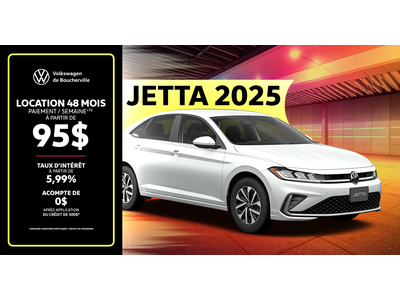 LA JETTA 2025 EN INVENTAIRE !