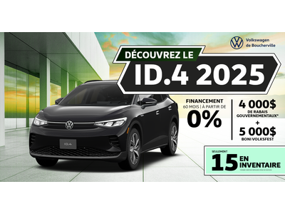 DÉCOUVREZ LE ID.4 2025 !