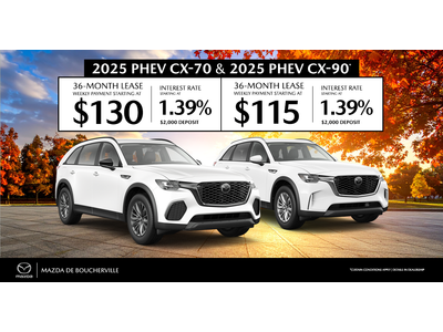 2025 CX-70 & 2025 CX-90 !