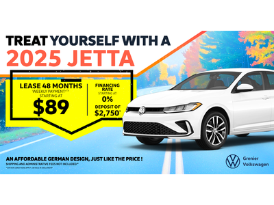 TREAT YOURSELF WITH A 2025 JETTA !