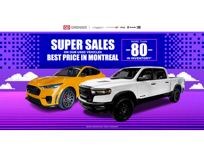 SUPER SALES ON OUR USED VEHICLES !