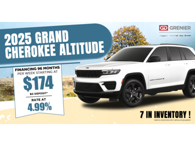 2025 JEEP GRAND CHEROKEE ALTITUDE !