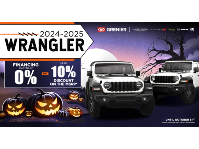 AVAILABLE WRANGLER !