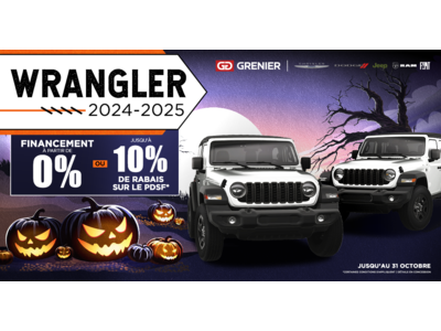 WRANGLER DISPONIBLES !