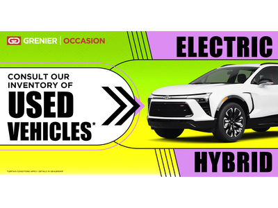 USED ELECTRIC AND HYBRID VEHICLES !