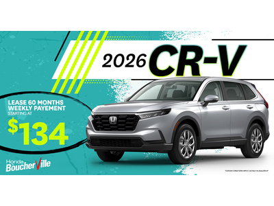2026 CR-V AVAILABLE !