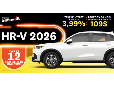 HR-V 2026 !