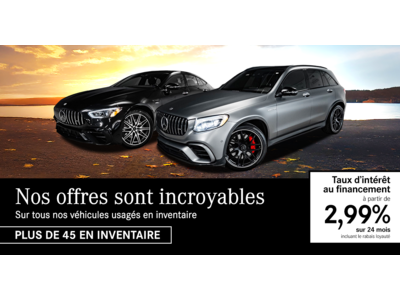 NOS OFFRES SONT INCROYABLES !