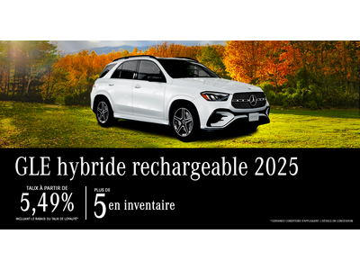 GLE hybride rechargable 2025 !