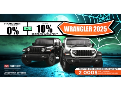 WRANGLER 2025 !