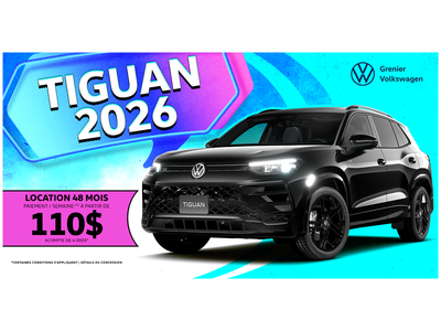 ROULEZ EN TIGUAN 2026 !
