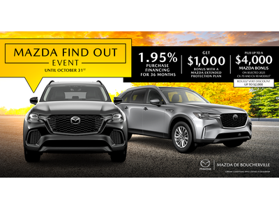 DISCOVER MAZDA EVENT !