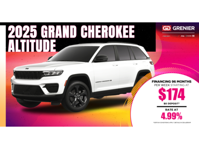 2025 JEEP GRAND CHEROKEE ALTITUDE !
