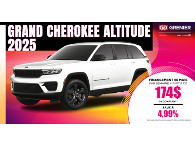 JEEP GRAND CHEROKEE ALTITUDE 2025 !