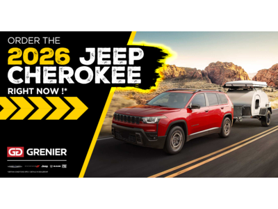 ORDER THE 2026 JEEP CHEROKEE !