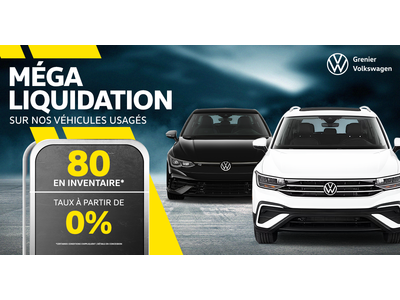 MÉGA LIQUIDATION SUR NOS VÉHICULES USAGÉS !