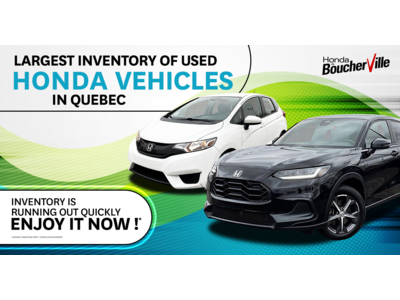 LARGEST INVENTORY OF USED HONDA VEHICLES !