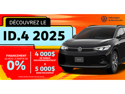 DÉCOUVREZ LE ID.4 2025 !