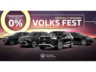 ÉVÉNEMENT VOLKSFEST !