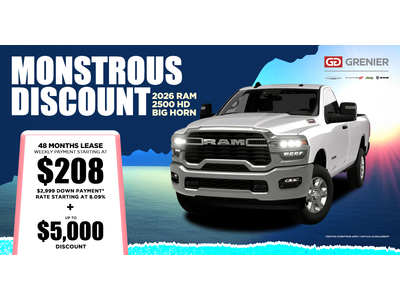 MONSTROUS DISCOUNT !