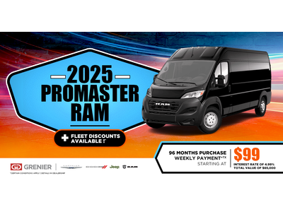2025 RAM PROMASTER !