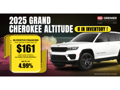 2025 JEEP GRAND CHEROKEE ALTITUDE !