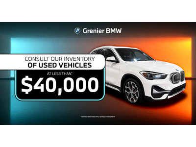 USED VEHICLE INVENTORY UNDER $40,000 !