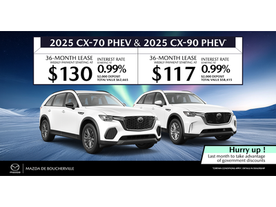 2025 CX-70 & 2025 CX-90 !