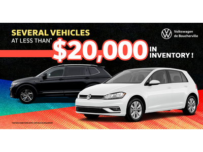 INVENTORY AT LESS THAN $20,000 !