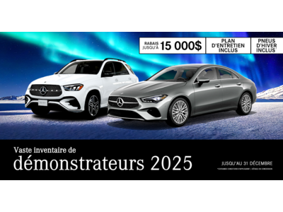 DÉMONSTRATEURS 2025