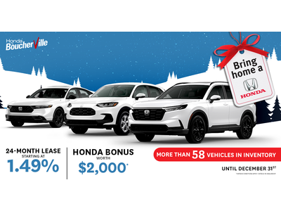 BRING HOME A HONDA !