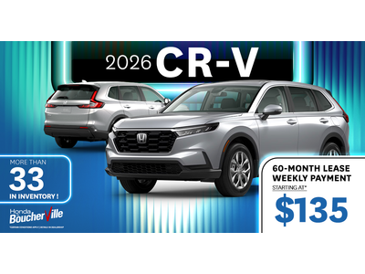 2026 CR-V AVAILABLE !