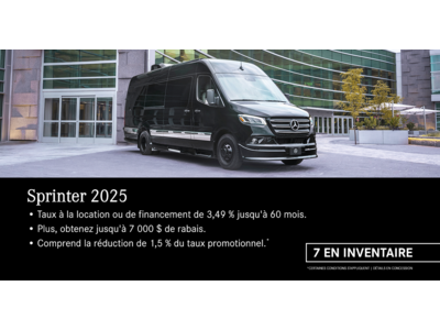 SPRINTER 2025 !