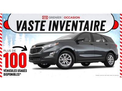 CONSULTEZ NOTRE VASTE INVENTAIRE !