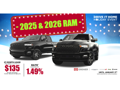 DRIVE IT HOME HOLIDAY EVENT !