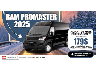 RAM PROMASTER 2025 !