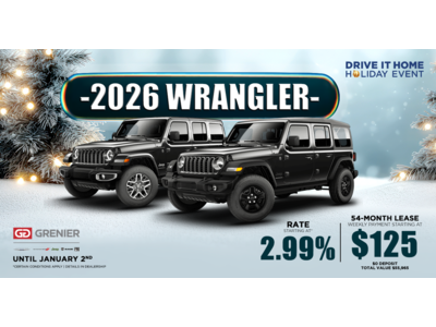 2026 WRANGLER !