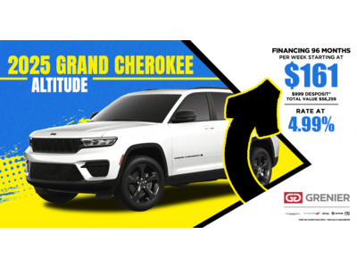 2025 JEEP GRAND CHEROKEE ALTITUDE !