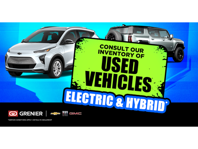 USED ELECTRIC AND HYBRID VEHICLES !