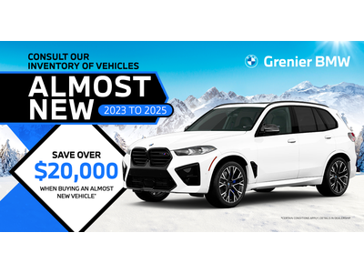 ALMOST NEW VEHICLES IN INVENTORY !